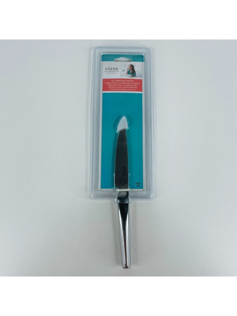 Giada De Laurentiis 4-in-1 Paring Kitchen Knife 8.5" Stainless Steel (4" Blade)